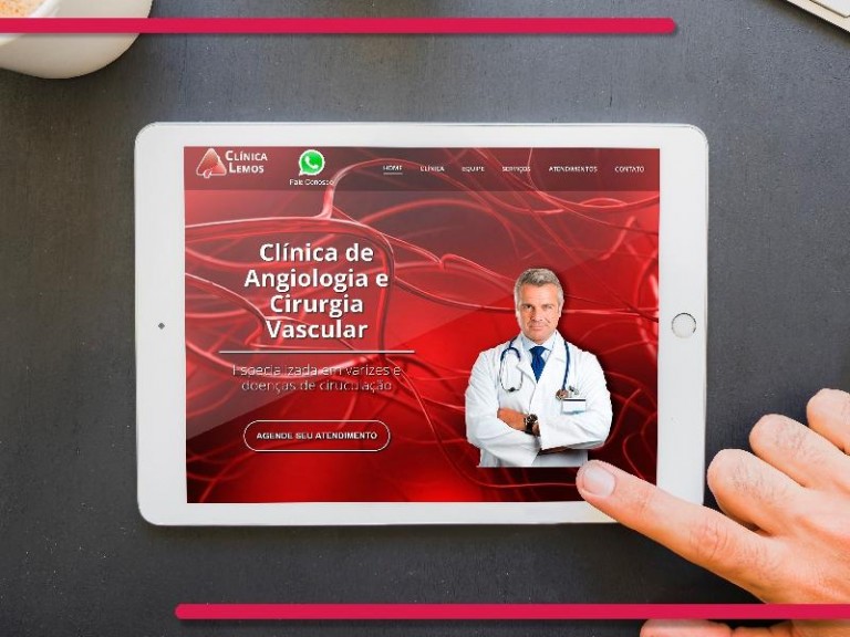 Nova clinica de angiologia inaugura seu primeiro siteTanda Interativa - Agência de Marketing Digital em Campinas Nova clinica de angiologia inaugura seu primeiro siteTanda Interativa - Agência de Marketing Digital em Campinas