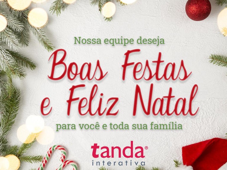 Boas festas e feliz natalTanda Interativa - Agência de Marketing Digital em Campinas Boas festas e feliz natalTanda Interativa - Agência de Marketing Digital em Campinas