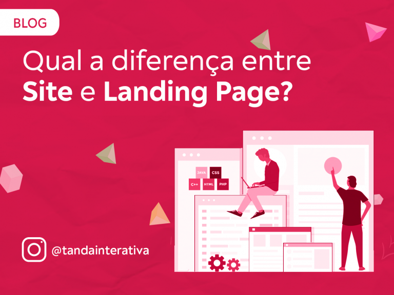 Qual a diferença entre Site e Landing Page?Tanda Interativa - Agência de Marketing Digital em Campinas Qual a diferença entre Site e Landing Page?Tanda Interativa - Agência de Marketing Digital em Campinas