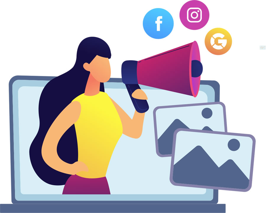 Anúncios online em Redes Sociais Tanda Interativa